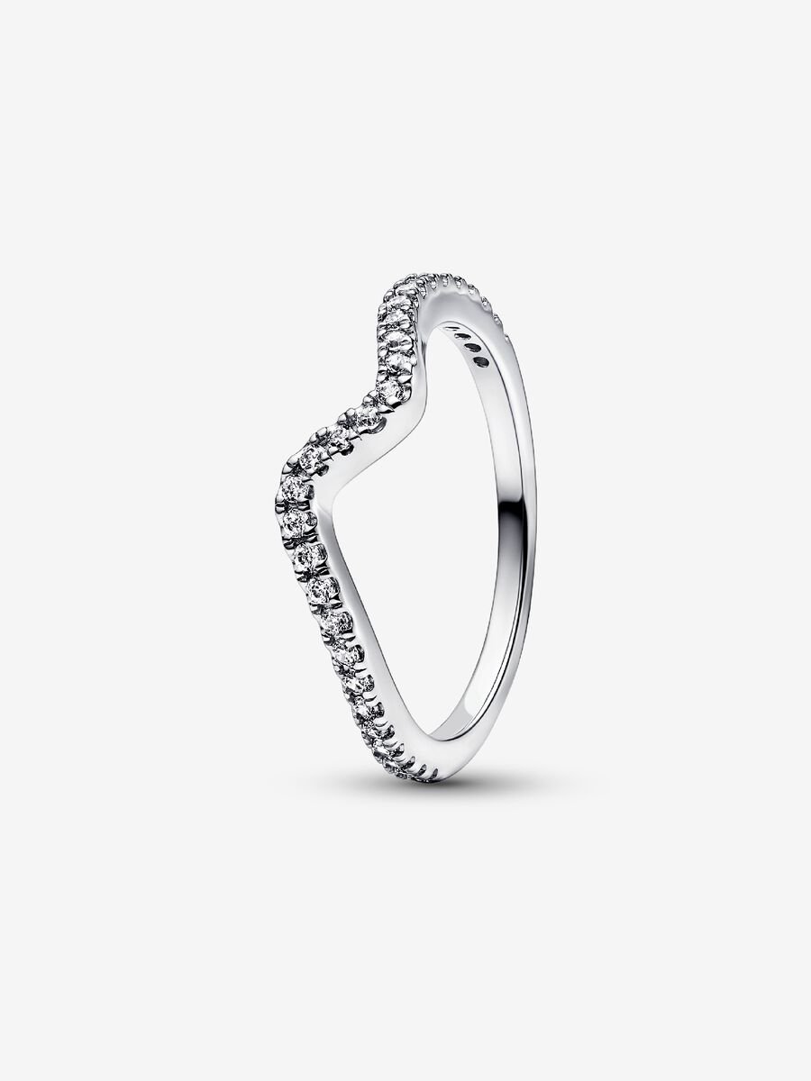 Anillo Onda Brillante Pandora