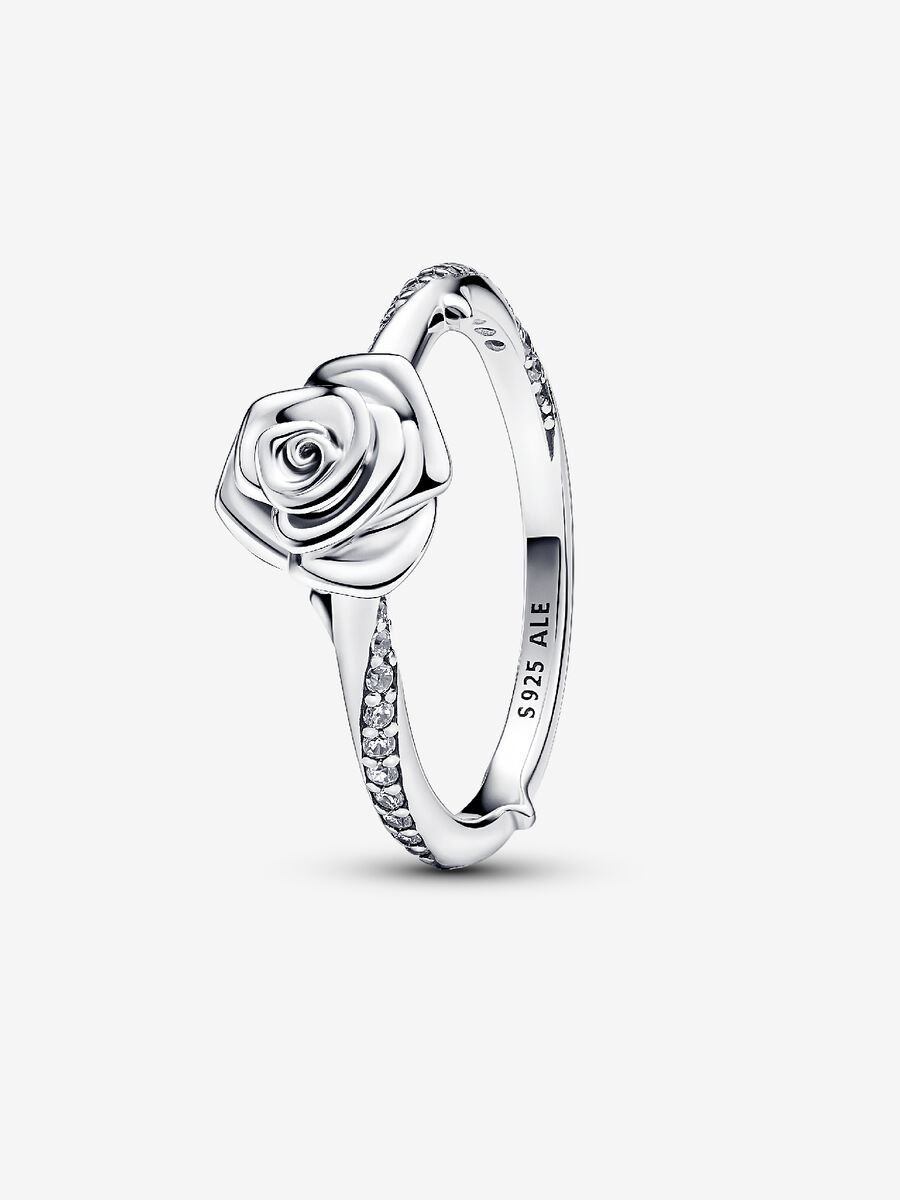 Anillo Rosa Floreciendo Pandora
