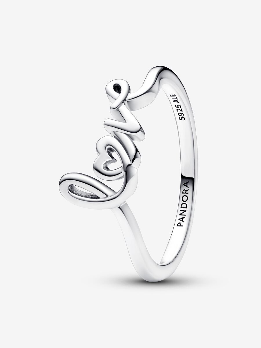 Anillo Amor Manuscrito Pandora