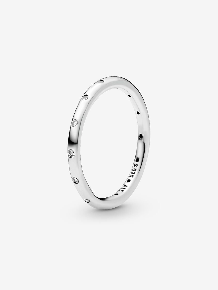 Anillo Gotas Brillantes Pandora