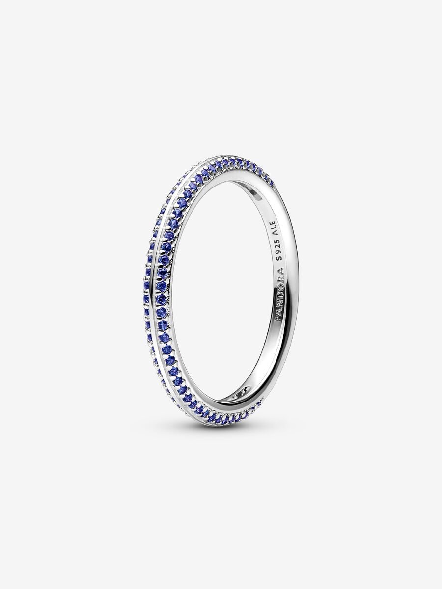 Anillo Azul en Pavé Pandora ME