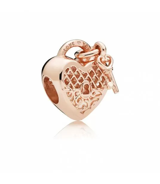 Charm en Pandora Rose Ama tu Promesa