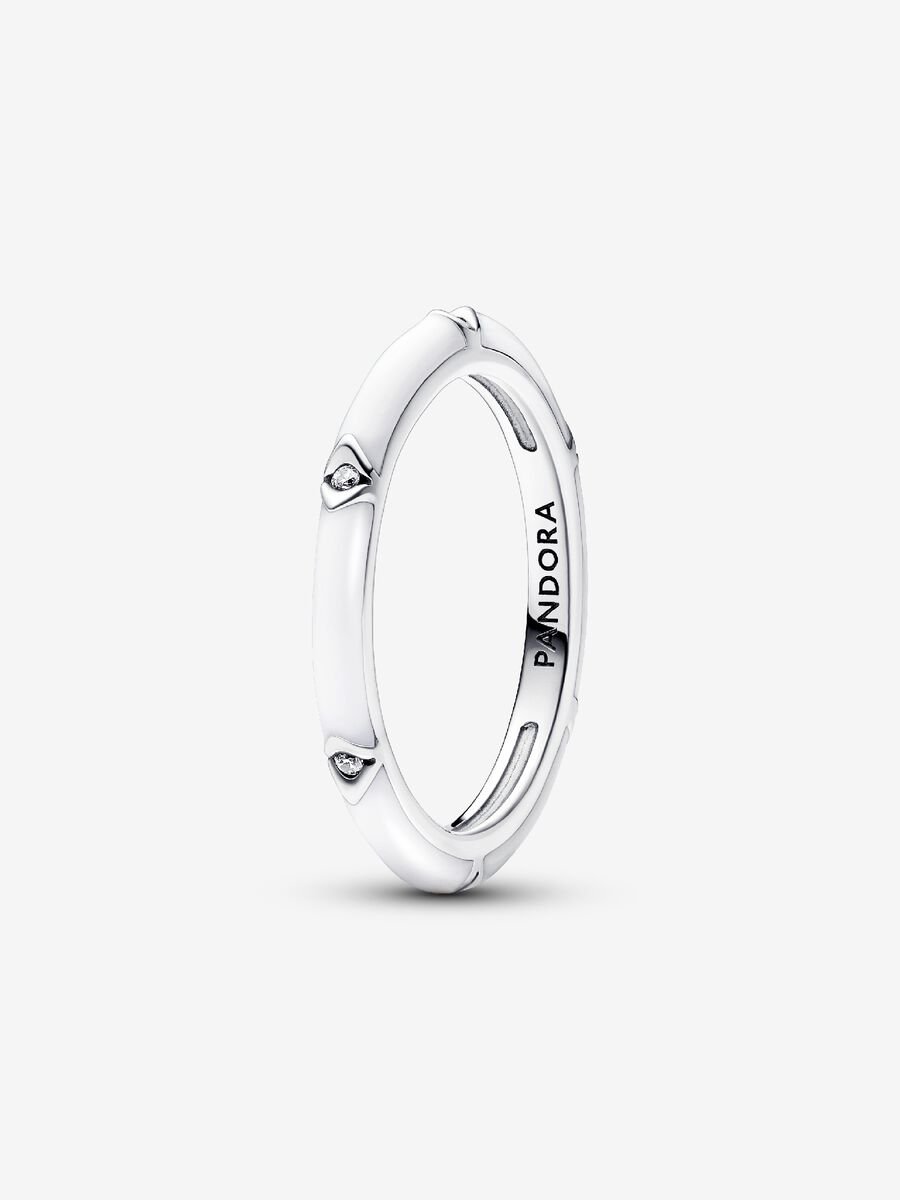 Anillo Esmalte y Gemas Pandora