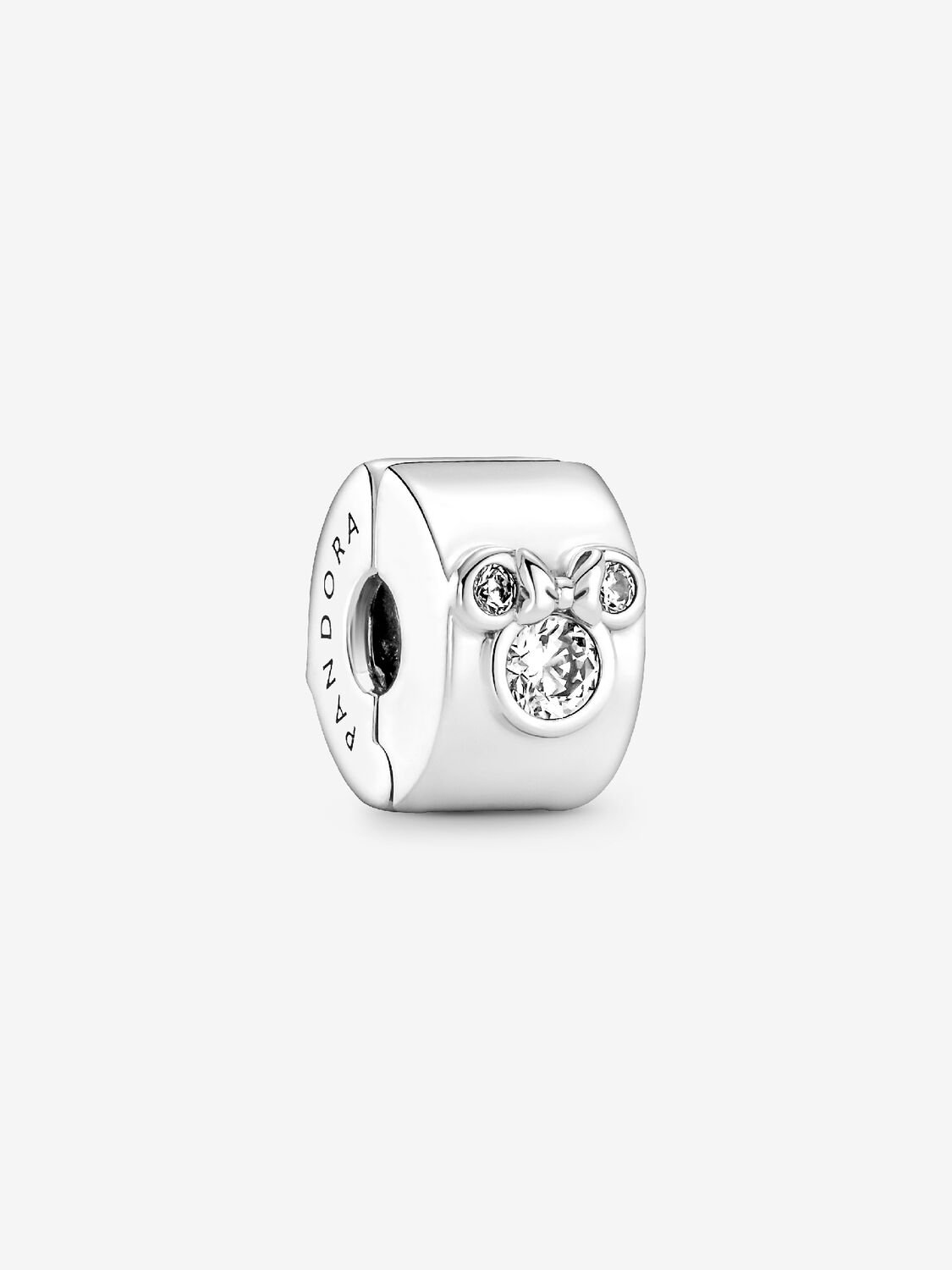 Clip Mickey y Minnie Mouse de Disney Plata de primera ley