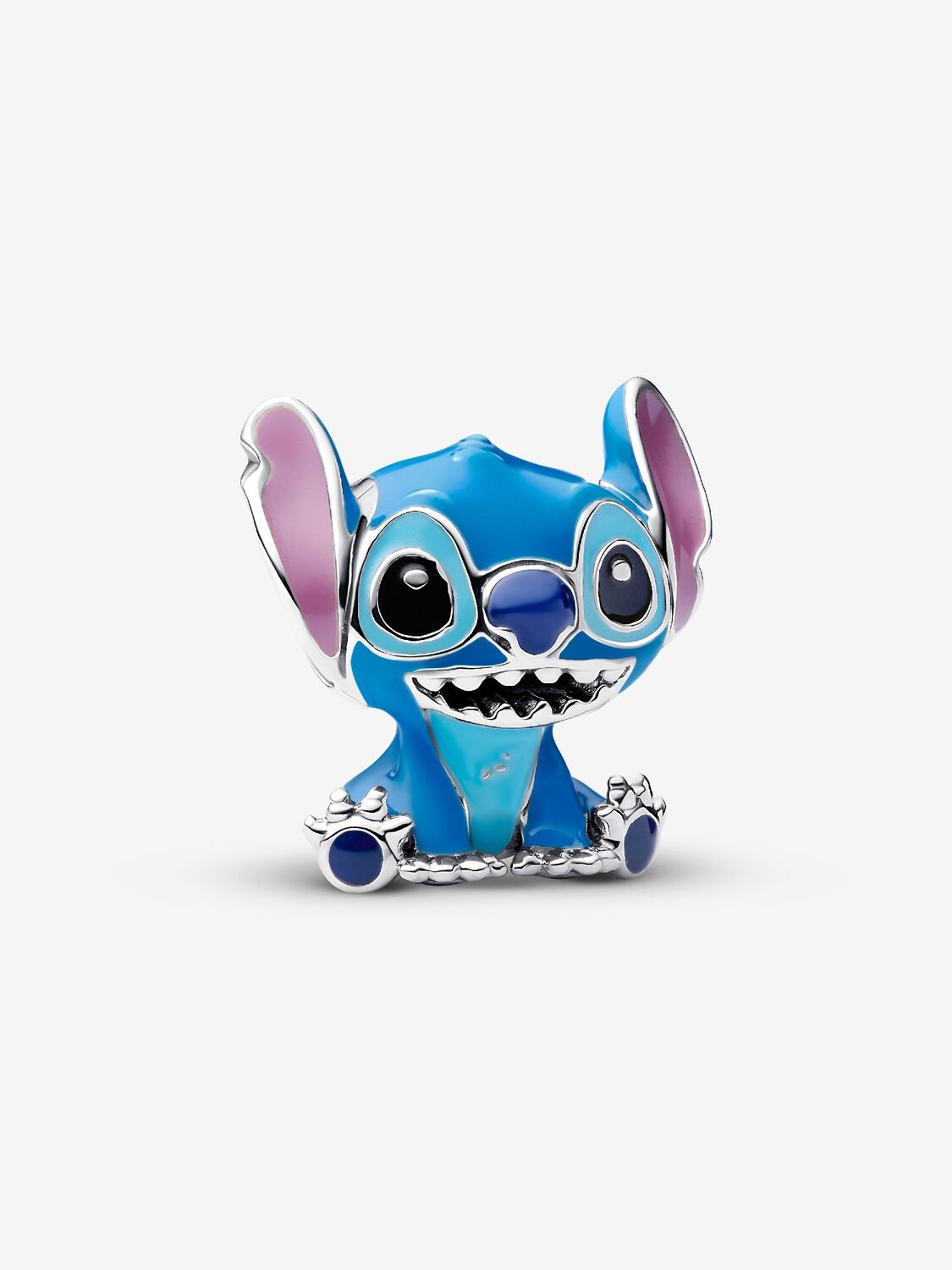 Charm Stitch de Disney Plata de primera ley