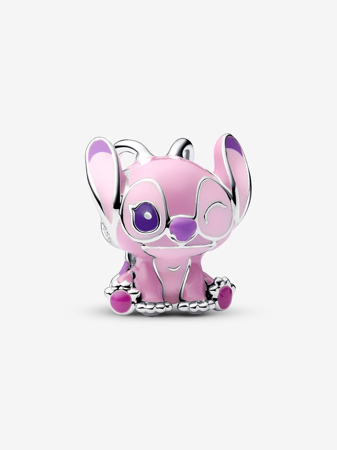 Charm Angel de Lilo y Stitch de Disney Plata de primera ley