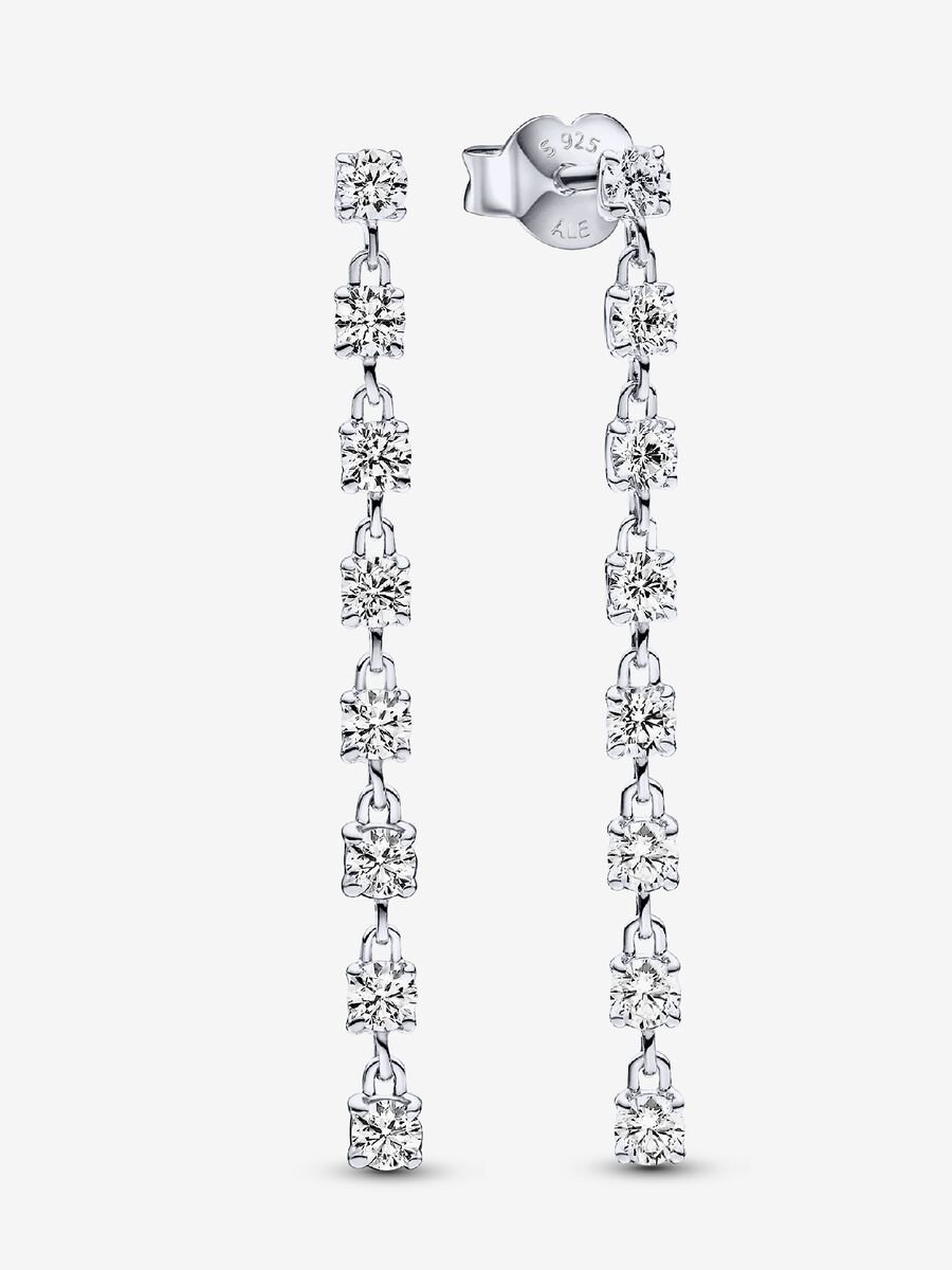 Pendientes Gota Ocho Gemas Brillantes Pandora