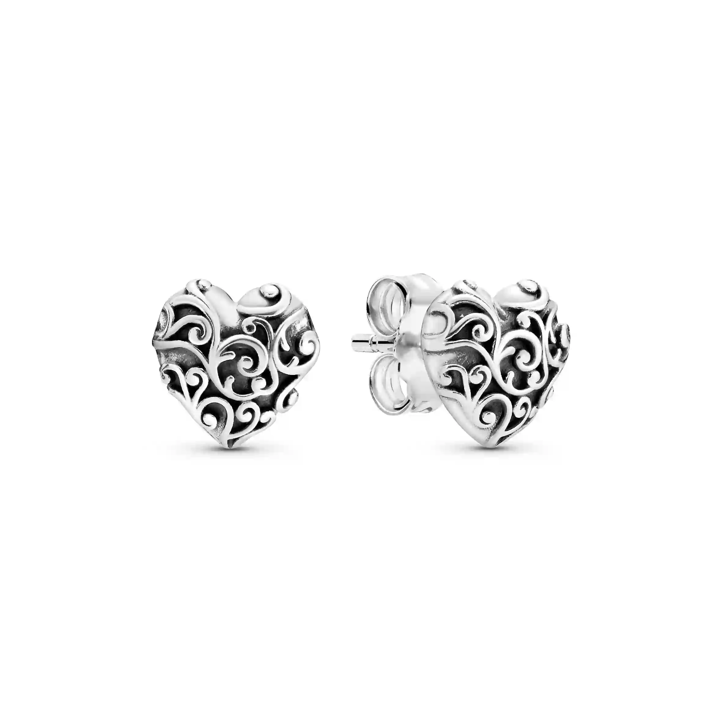 Pendientes Corazones Reales Pandora