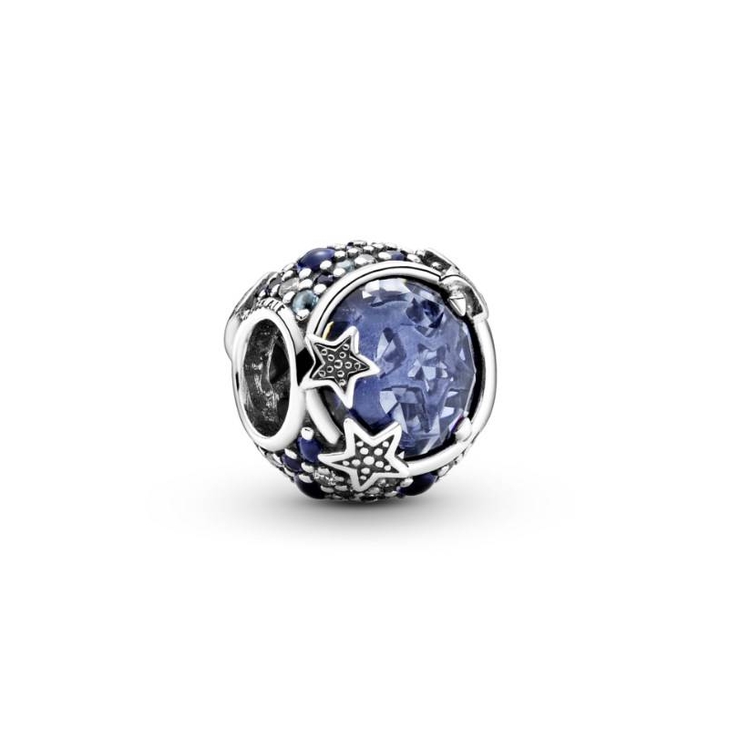Charm Pandora Lunas y Estrellas Brillantes