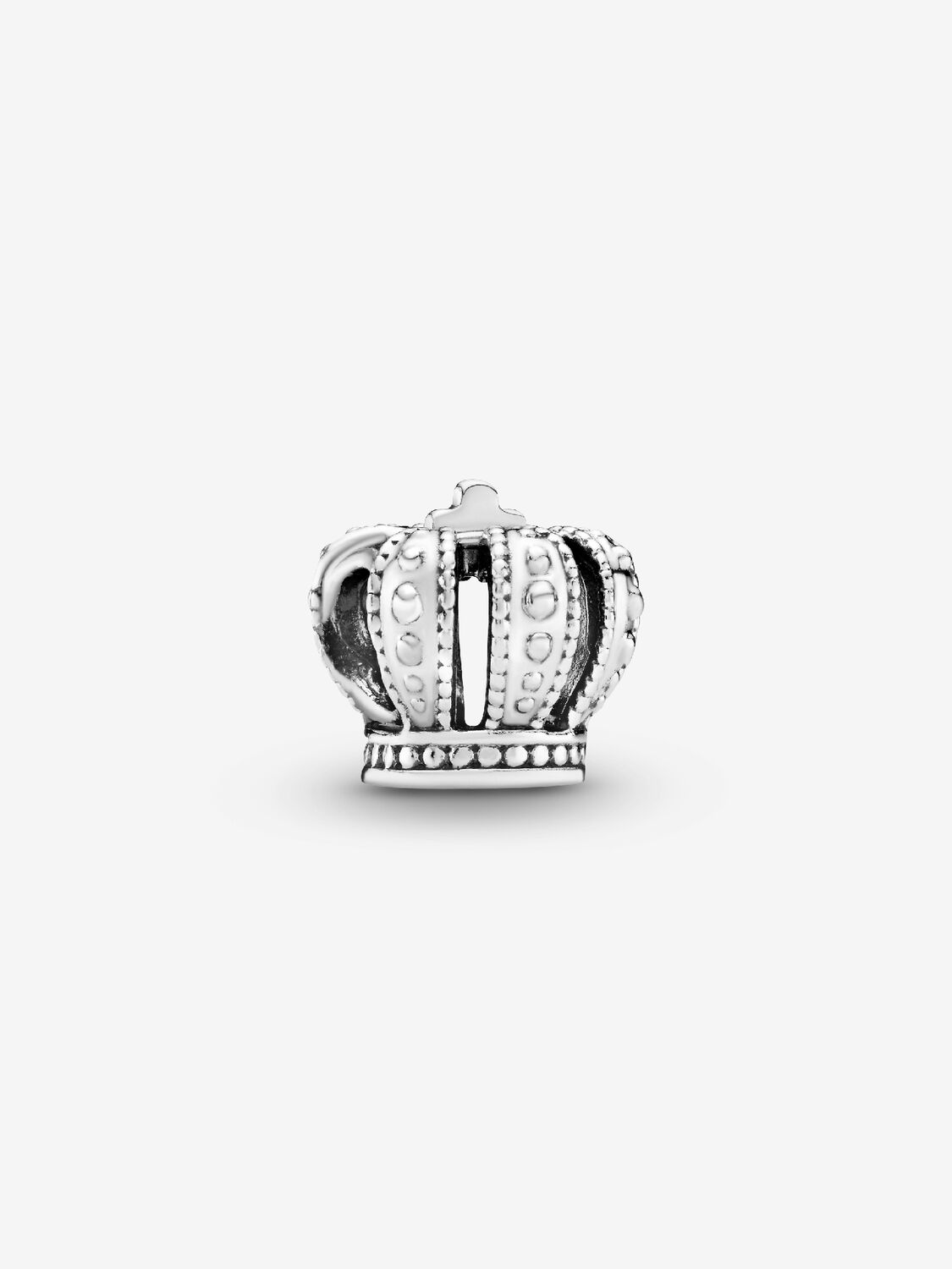 Charm Corona Real Plata de Ley