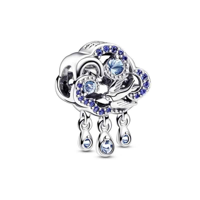 Charm Pandora Nube & Golondrina