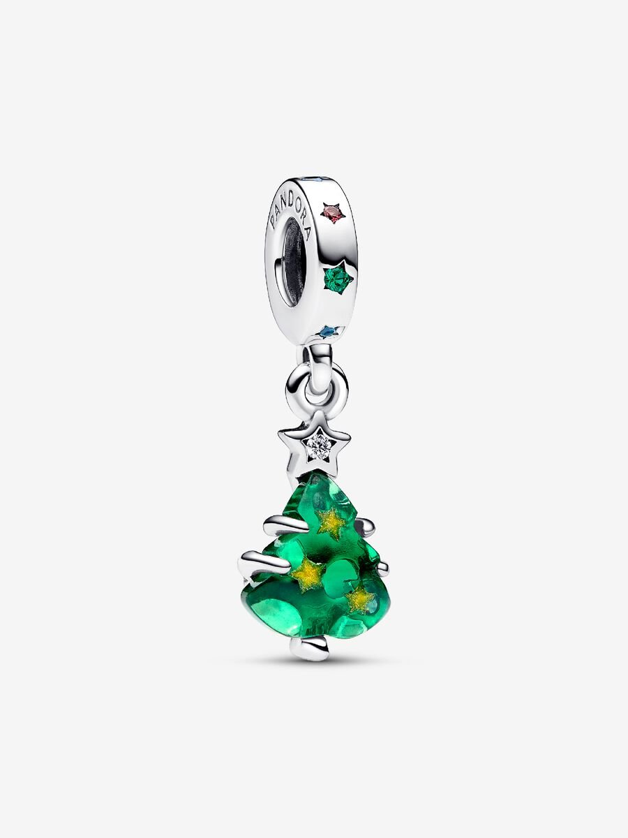 Charm Colgante Árbol de Navidad Brillante Pandora