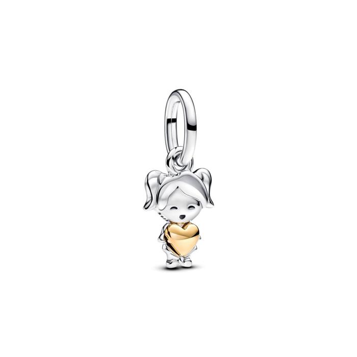 Charm Colgante Pandora Niña Feliz