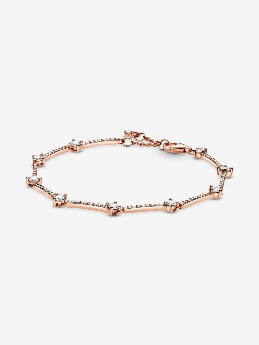 Pulsera Barras de Pavé Brillante Pandora