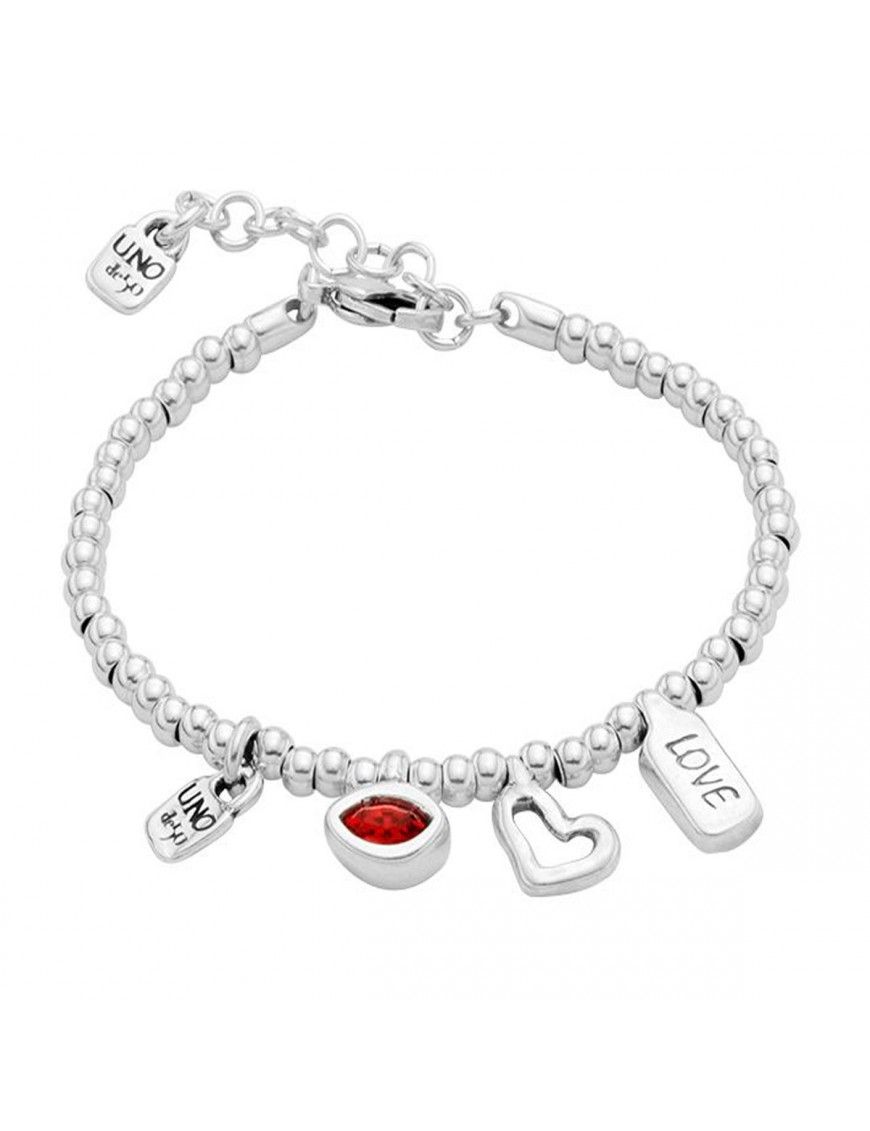 Pulsera Uno De 50 I´m Waiting 4 U Red