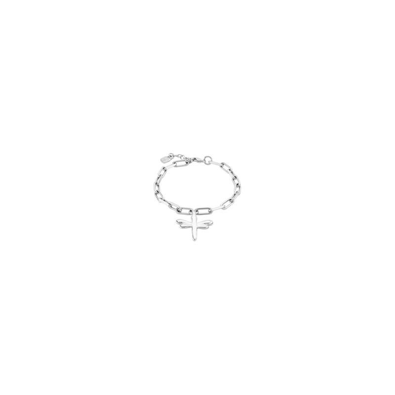 Pulsera UNOde50 Mujer TAKE ME Baño Plata Libélula