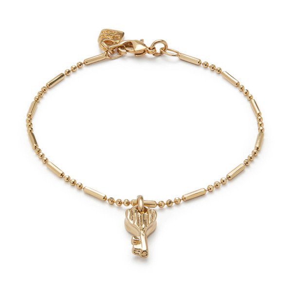 Pulsera UNOde50 Colección Gold Llave Corazón