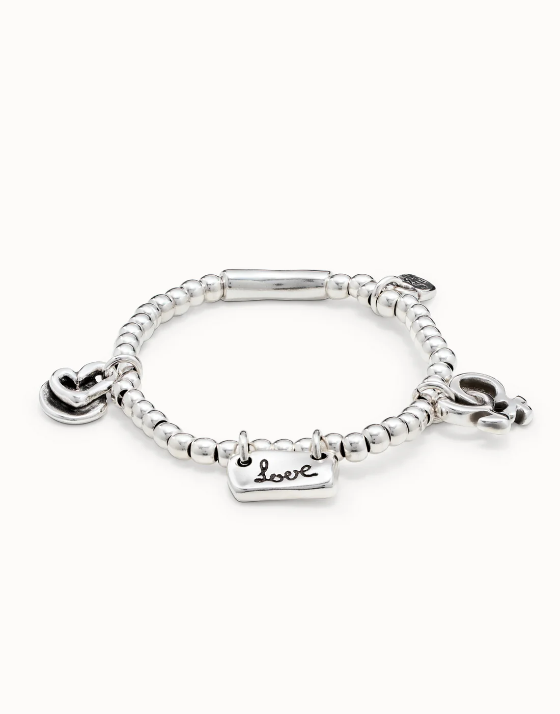 Pulsera Mujer UNOde50 Elástico Amor