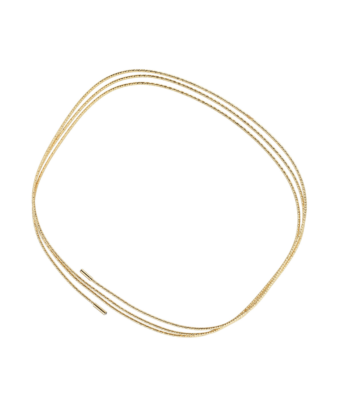 Pulsera Cuadrada 3 Filas Magic Wire ORO 18K