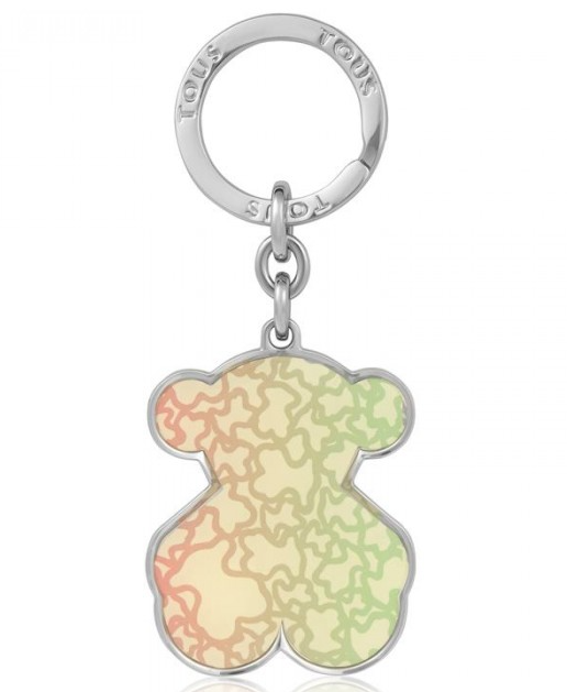 Llavero oso TOUS Kaos Mini Degradé Multi-