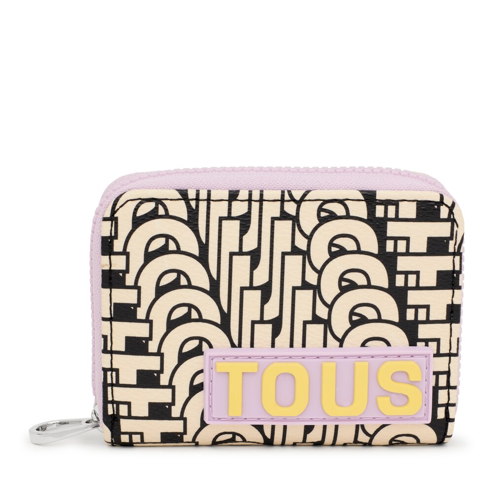 Monedero beige y negro TOUS Vera