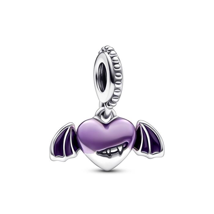 PANDORA Colgante Corazón Alado Vampiro