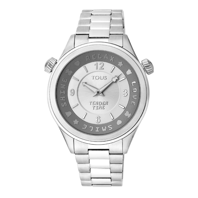 Reloj Tous Analógico Tender Time Plateado