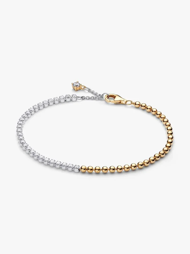 Pulsera Tenis y Cuentas