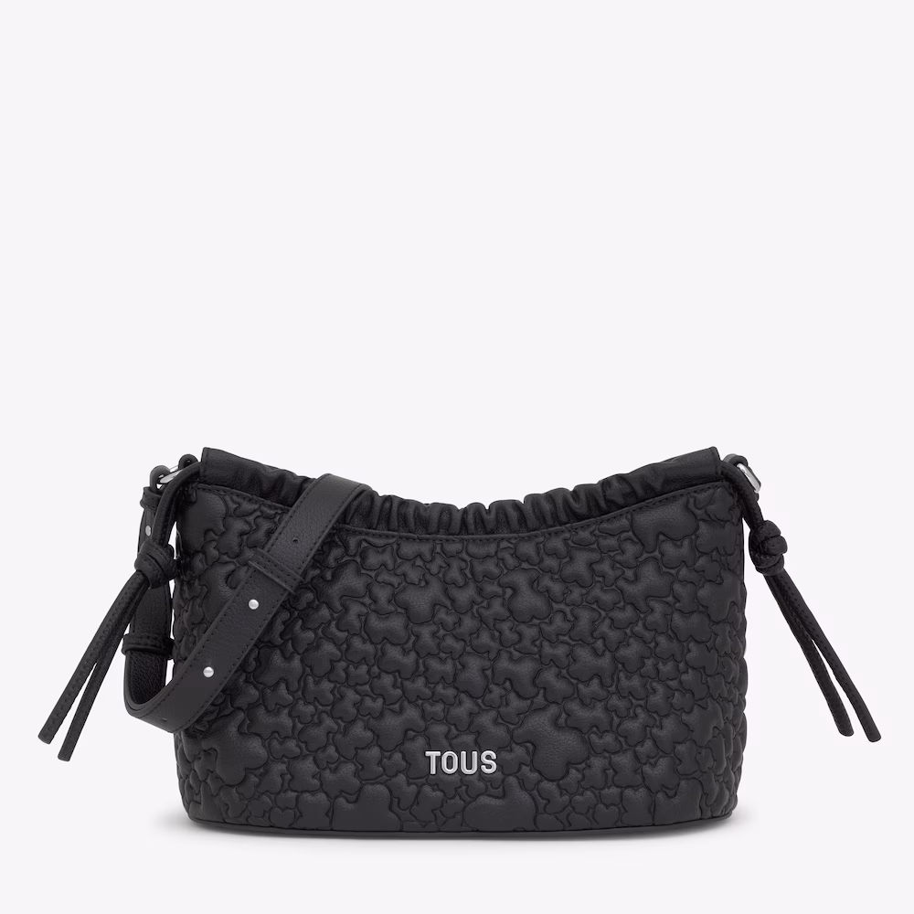 Bandolera mediana negra TOUS Puffy Bear