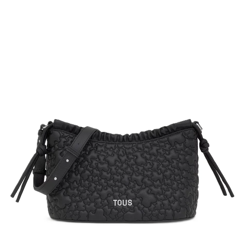 Bandolera mediana negra TOUS Puffy Bear