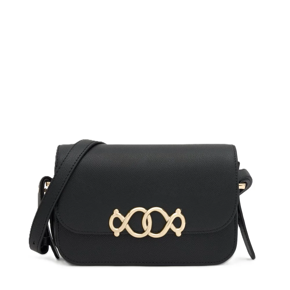 Bandolera mediana flap negra TOUS Infinity