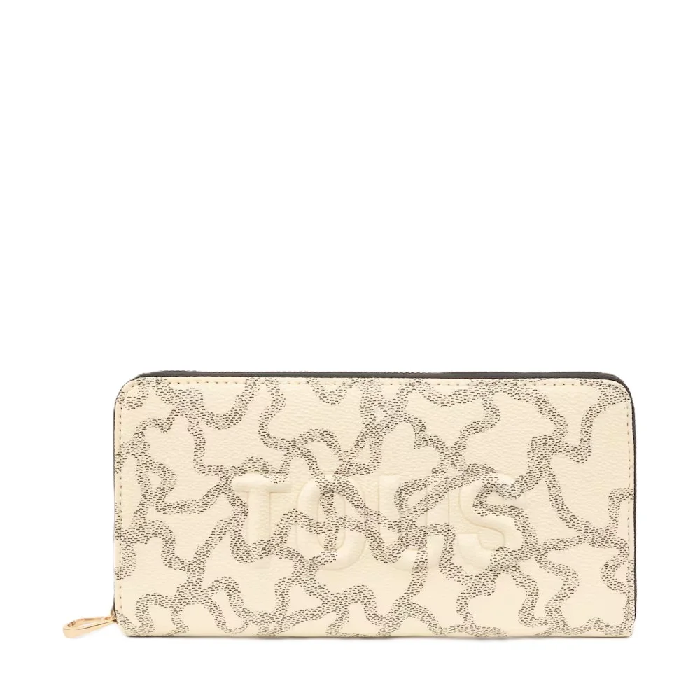 Billetera beige Kaos Icon
